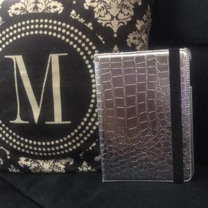 Silver iPad mini case